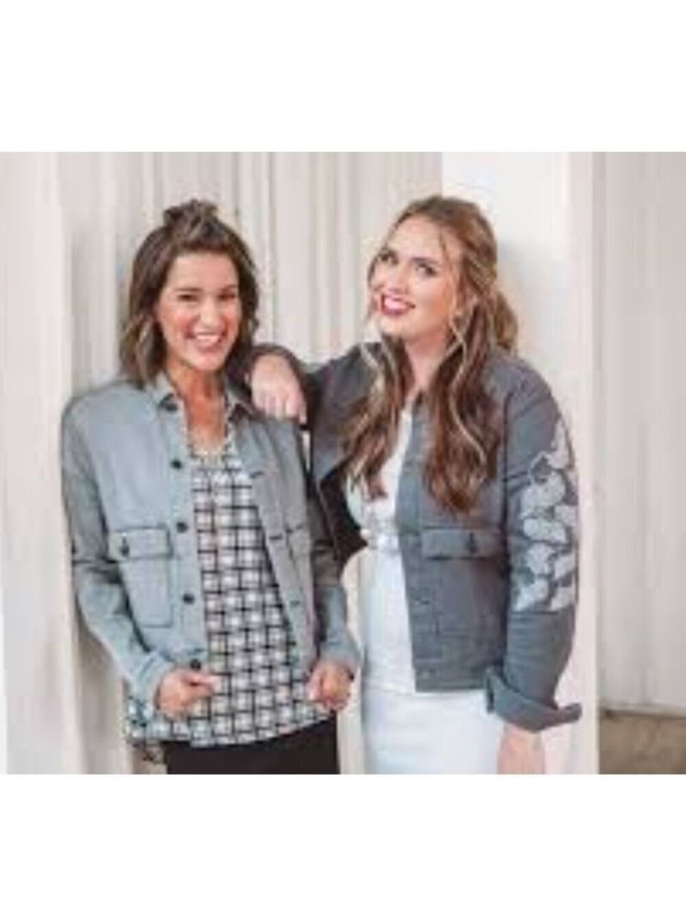 Lularoe Kenny Jean jacket and ribbed pencil dress--NWT! - Picture 14 of 15
